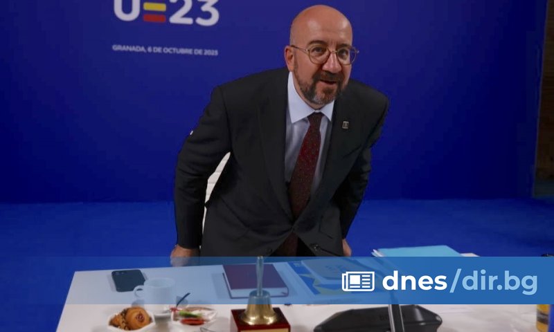 Говорителят е пояснил, че лекар е наредил на Мишел да