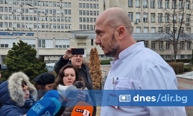 Снощи към 18:30 часа 52-годишна пациентка беше приета в шокова