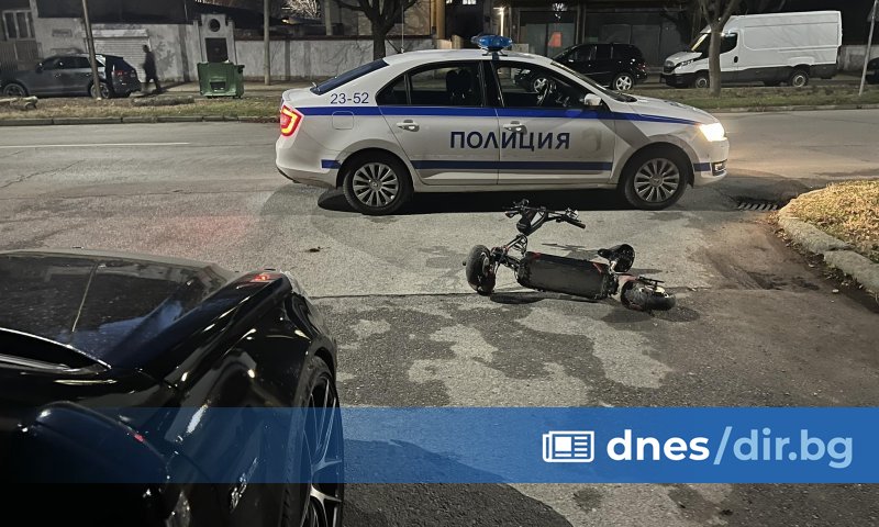 Сигналът за катастрофата, която е станала на бул. Освобождение, е