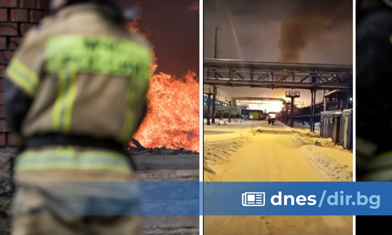 Няма пострадали в резултат на пожара в терминала на Новатек