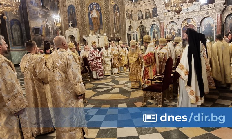 За имения ден на Негово Светейшество българския патриарх и Софийски