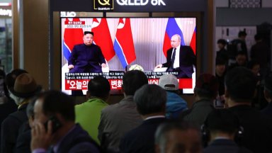 Държавни медии в Северна Корея: Путин скоро може да посети Пхенян