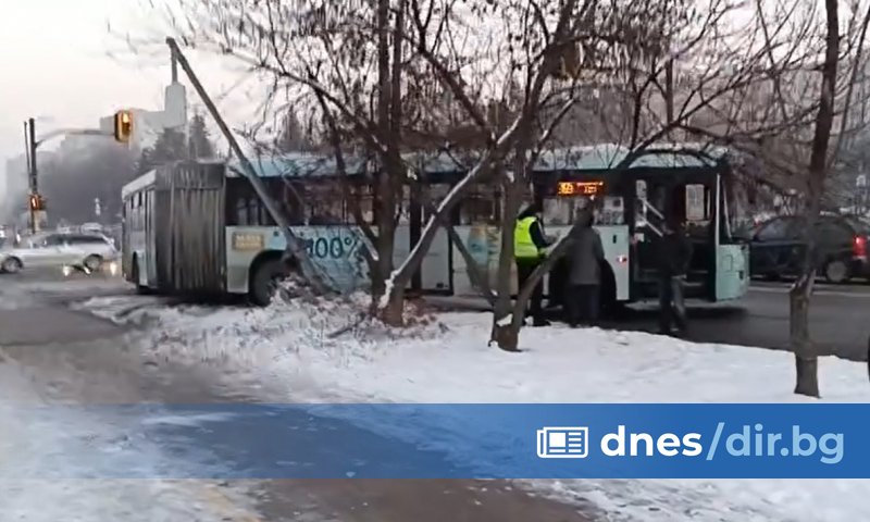 Инцидентът е станал в късния следобед днес срещу сградата на