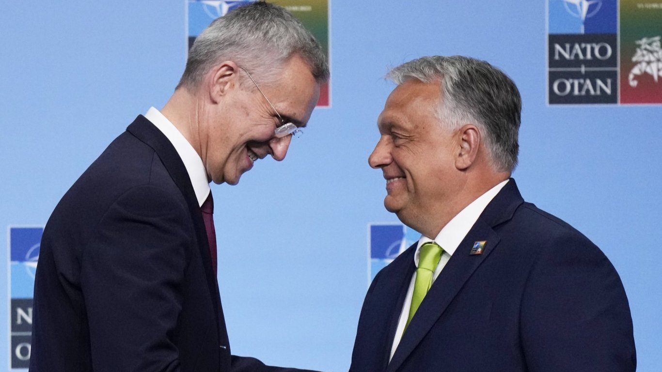 Орбан пред Столтенберг: Унгарското правителство подкрепя членството на Швеция в НАТО