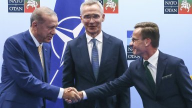 Ердоган официално ратифицира членството на Швеция в НАТО