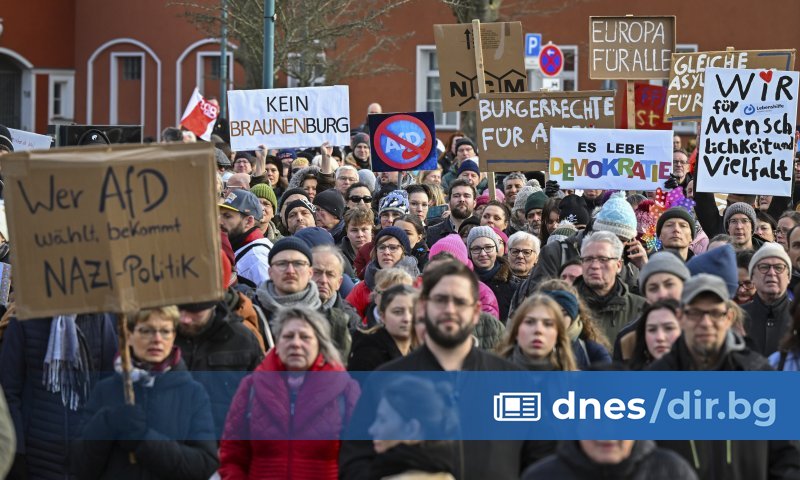 Първият от около 30 такива протеста, планирани в провинция Северен