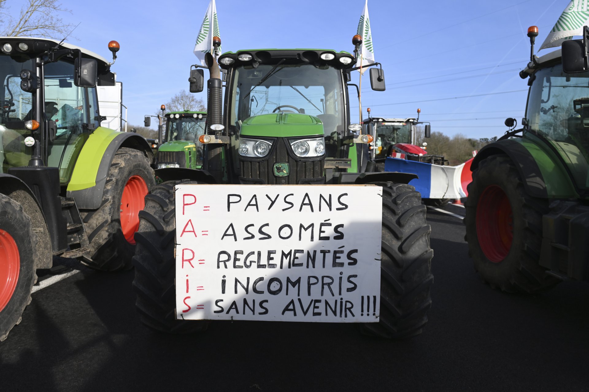 Френските фермери на поход 