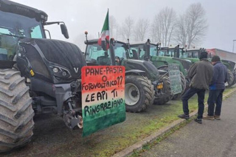 Протестът на фермерите в Италия