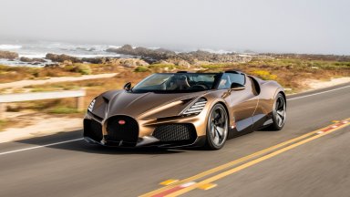 Bugatti W16 Mistral стана най-бързият роудстър в света