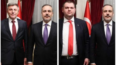 Надпревара за снимки с турския външен министър между стари и бъдещи лидери на ДПС