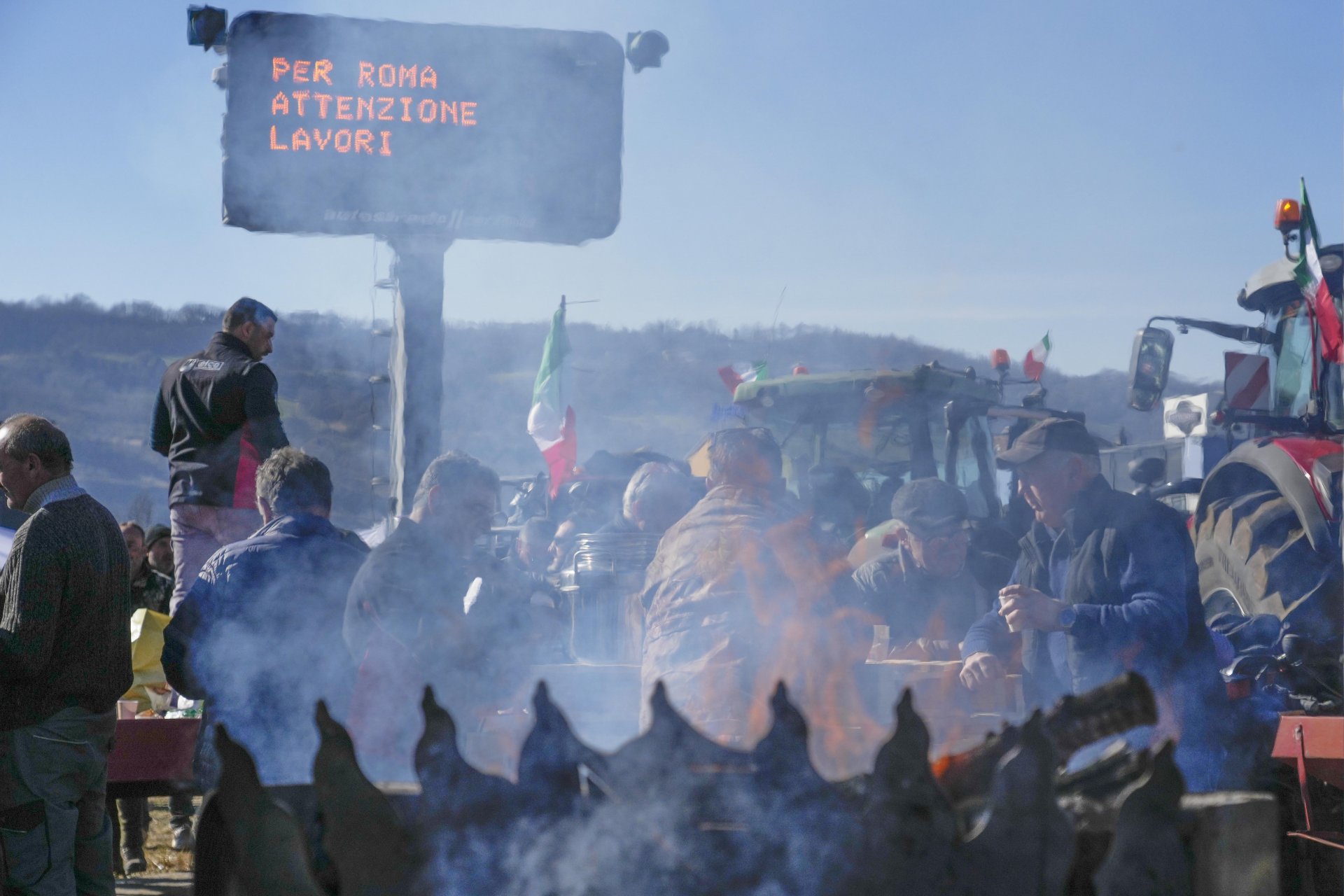 Протестите на фермерите в Италия