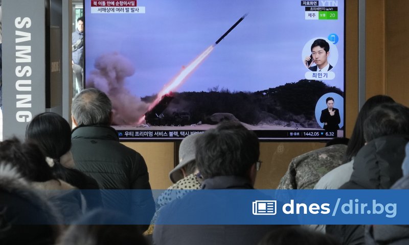 Това е третият път, в който Пхенян тества крилати ракети в