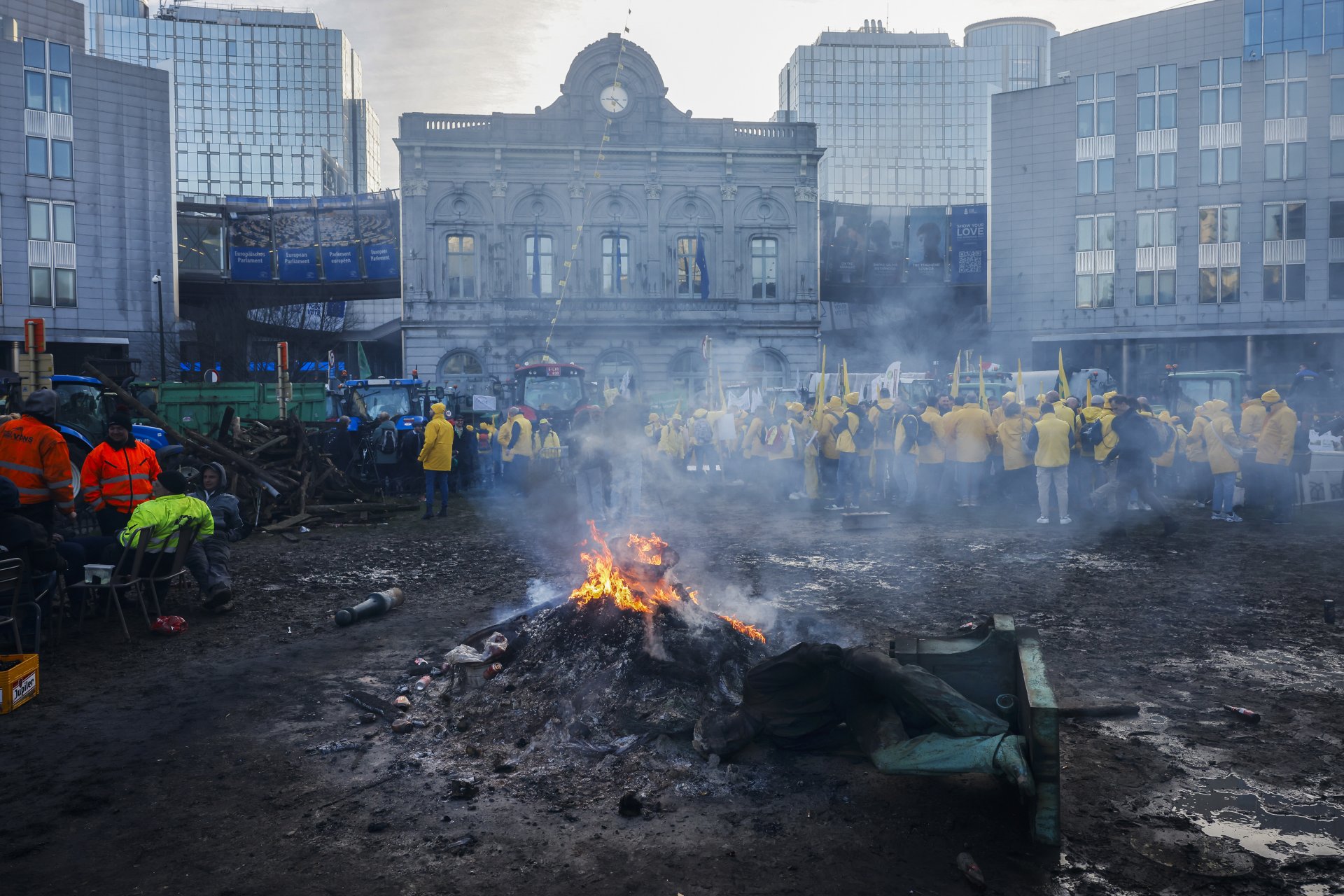 Фермерите в Брюксел 