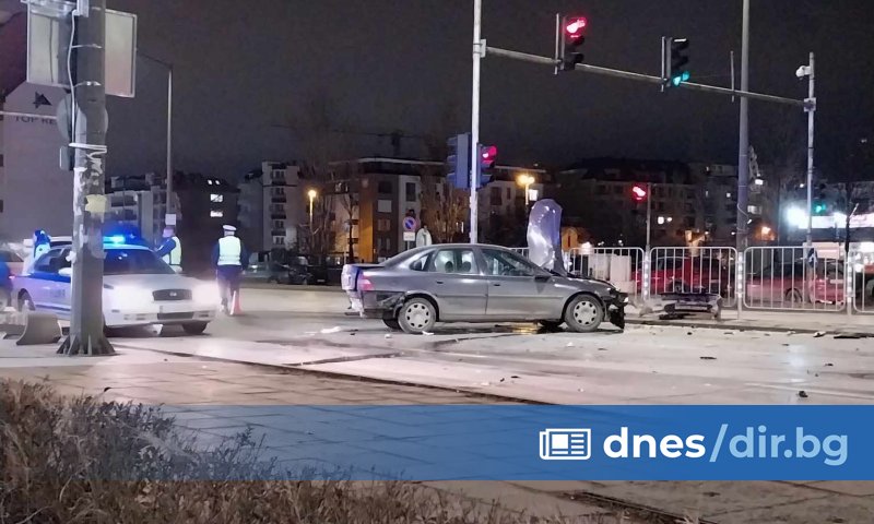 Инцидентът е станал на кръстовището на бул. Панчо Владигеров и