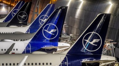 Lufthansa отмени 90 на сто от полетите си