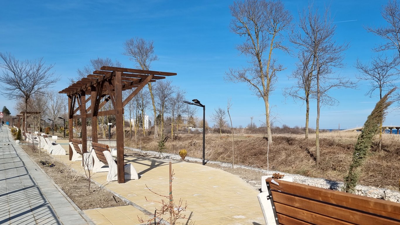 Нова крайбрежна зона за отдих край Шкорпиловци