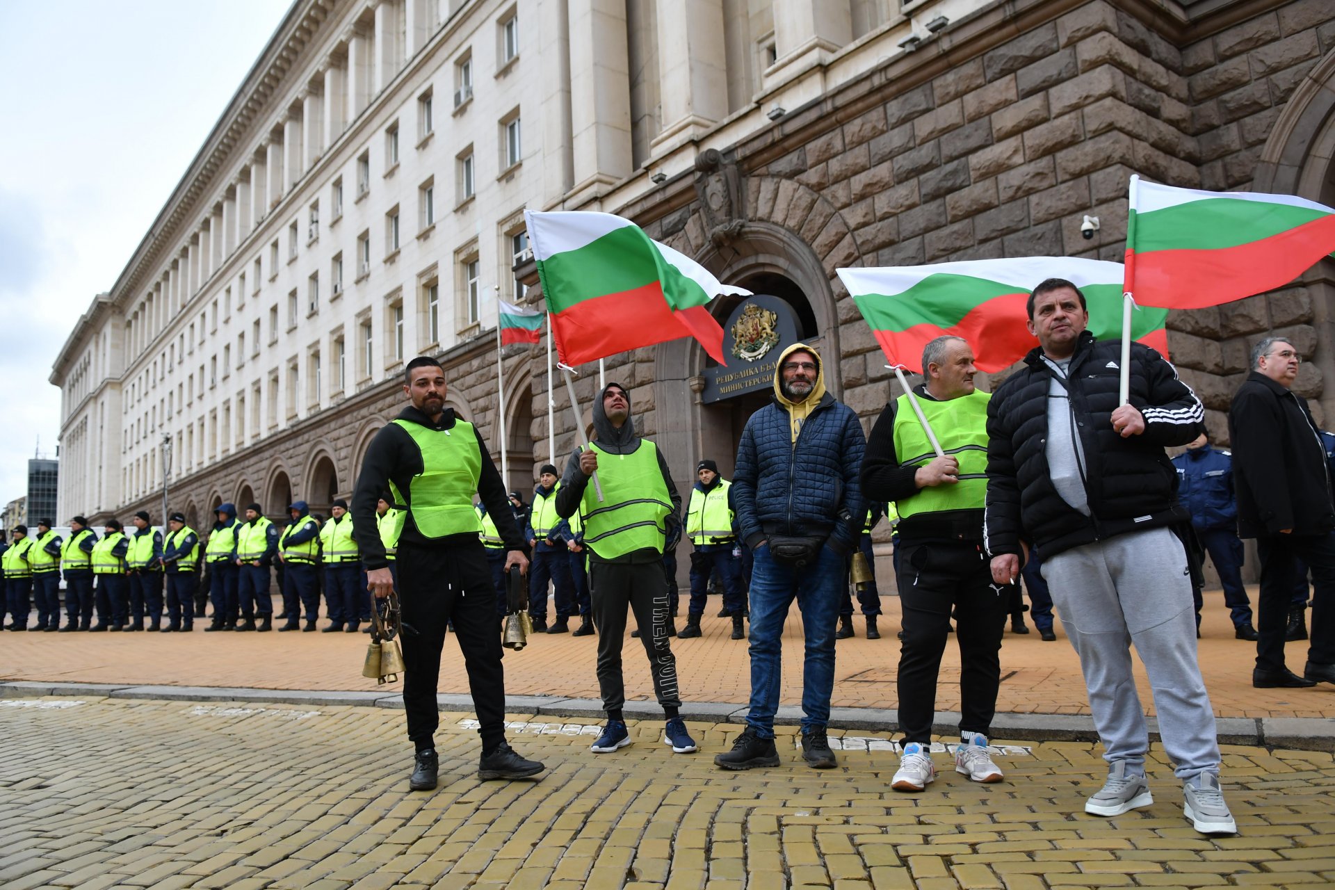 Протестът в София