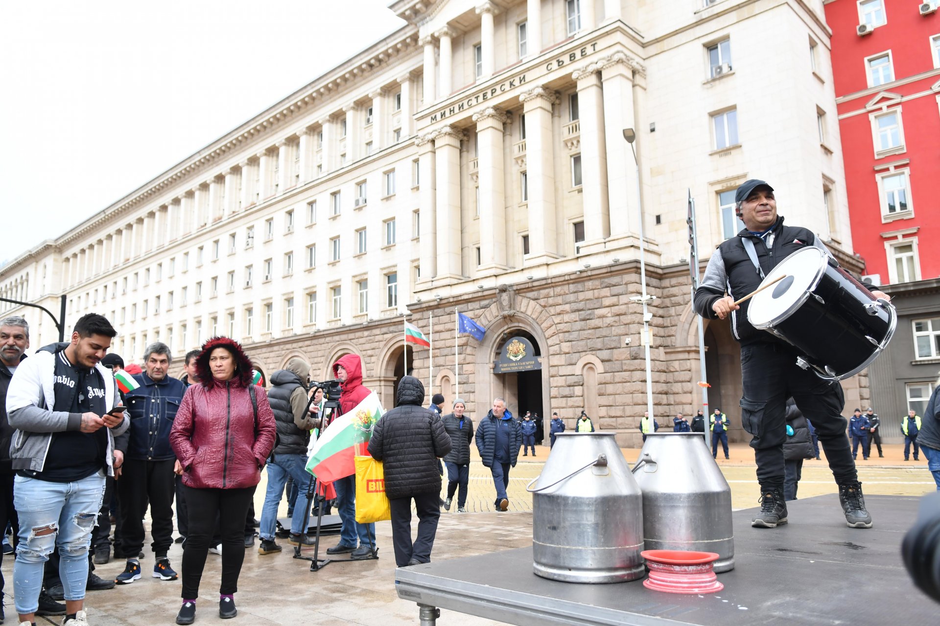 Протестът в София