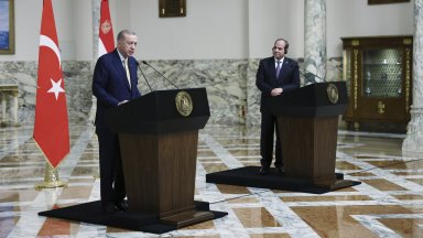 Турция ще увеличи контактите си с Египет, заради установяване на мир в ивицата Газа