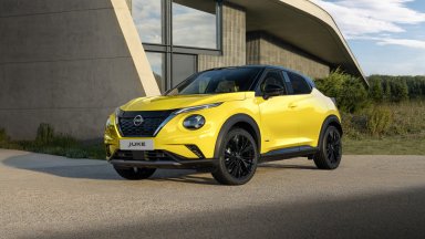 Обновеният Nissan Juke дебютира в емблематичния жълт цвят