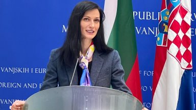 Габриел: Инициативата "Три морета" и коридор Север-Юг са стратегически важни за България и Хърватия