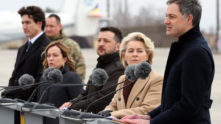 Фон дер Лайен: Съюзниците ѝ ще подкрепят Украйна толкова дълго, колкото е необходимо