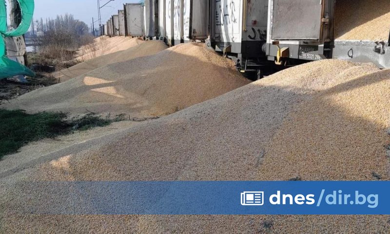 При инцидента в град Котомеж царевицата от осем вагона е