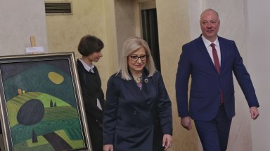 Снимка БТА Политическият диалог между България и Албания е на