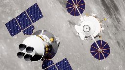 Китайският лунен апарат "Чанъе-6" прехвърли взетите проби в модула на орбита