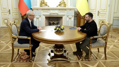 Президентът Зеленски изобщо не е повдигал такъв въпрос Дори да