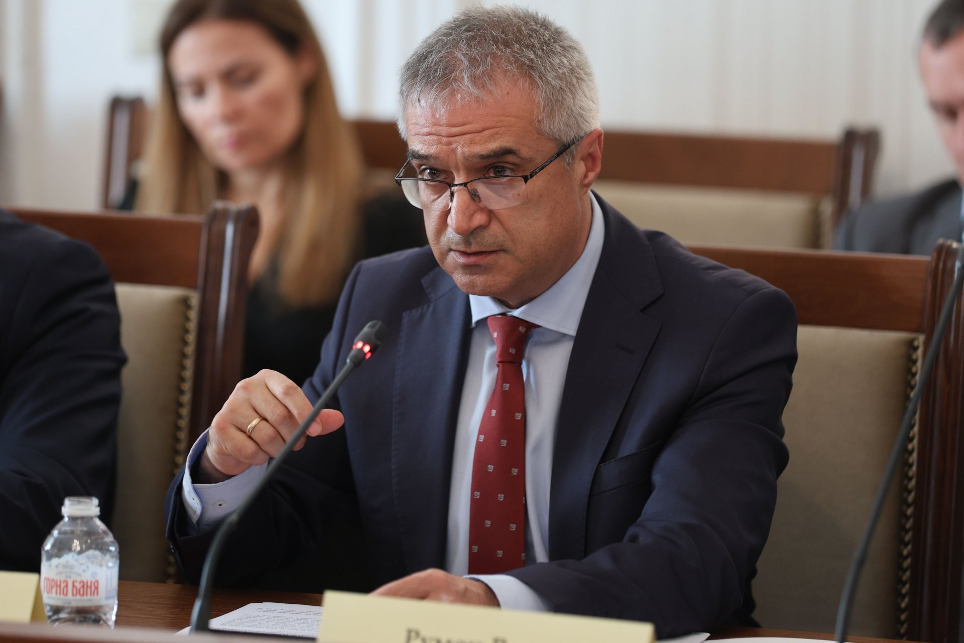 Министърът на енергетиката Румен Радев