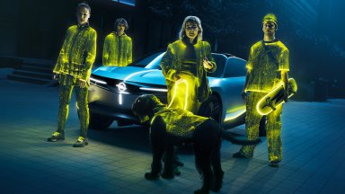 Прототипът Opel Experimental може да вижда в тъмнината