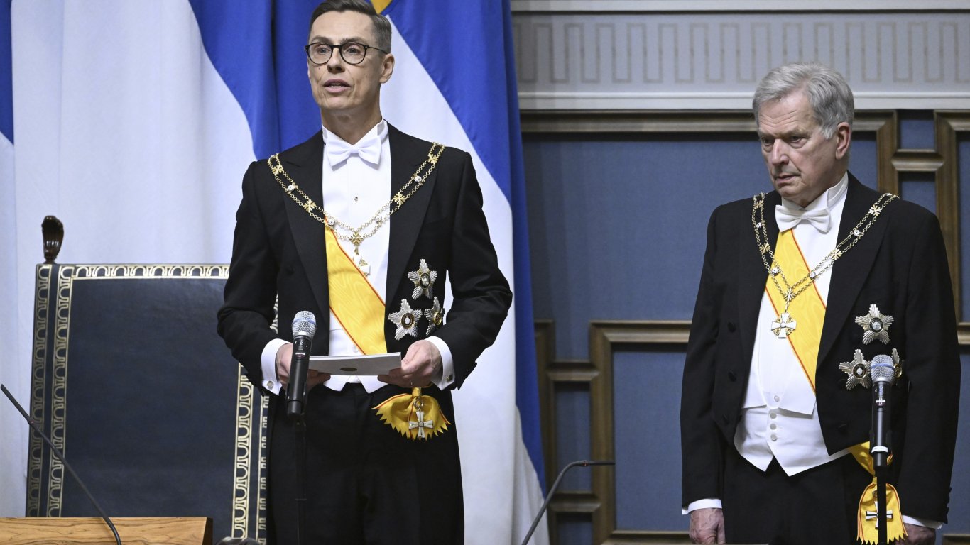 "Сега сме в нова ера": Александер Стуб положи клетва като президент на Финландия