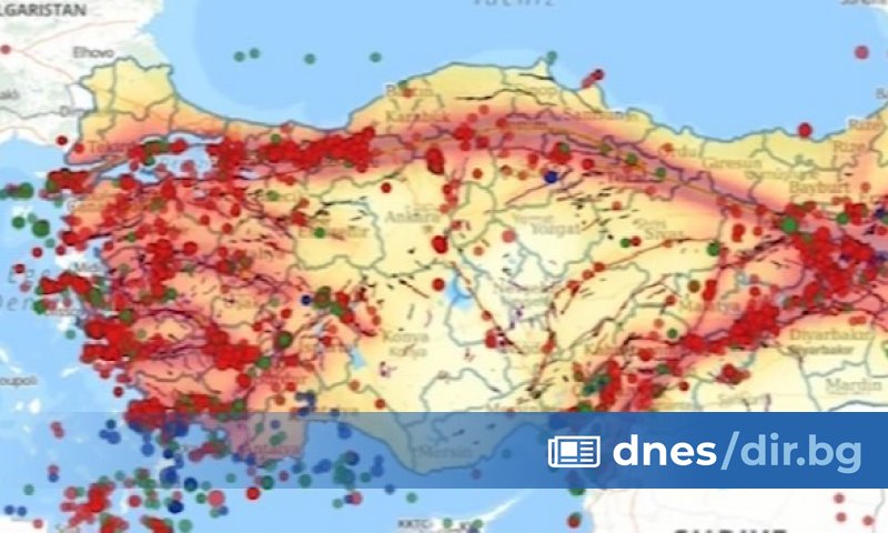 То е регистрирано с епицентър квартал Йенице, в района на