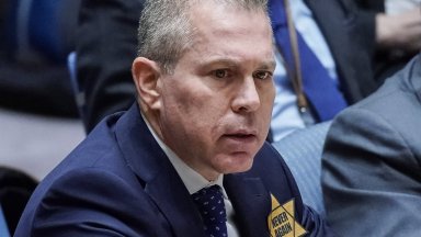 Наредих на нашия посланик в ООН Гилад Ердан да се