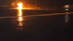 Украински дронове потопиха руския кораб "Сергей Котов" (видео)