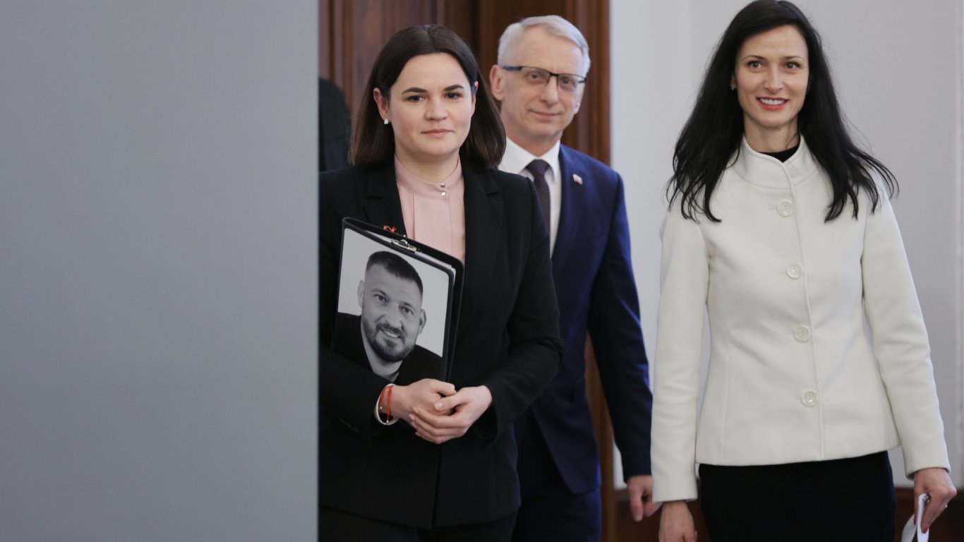 В София Светлана Тихановская поиска политиците ни да отделят повече внимание на Беларус