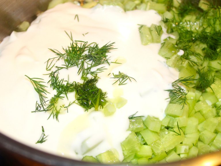 Таратор с домашно копърово олио