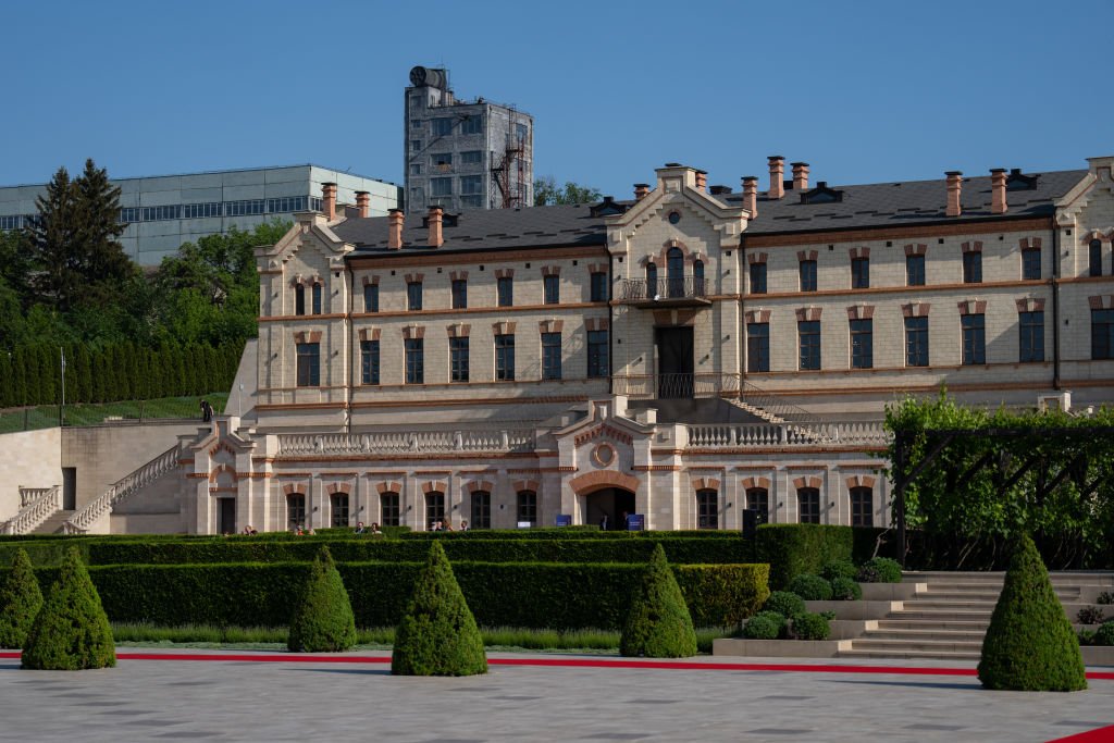 Замъкът Мими в Молдова, където през юни миналата година се проведе среща на върха на Европейската политическа общност 