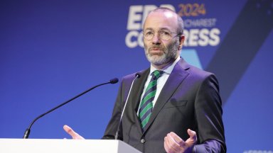 На откриващата пресконференция на конгреса на ЕНП който започна днес в