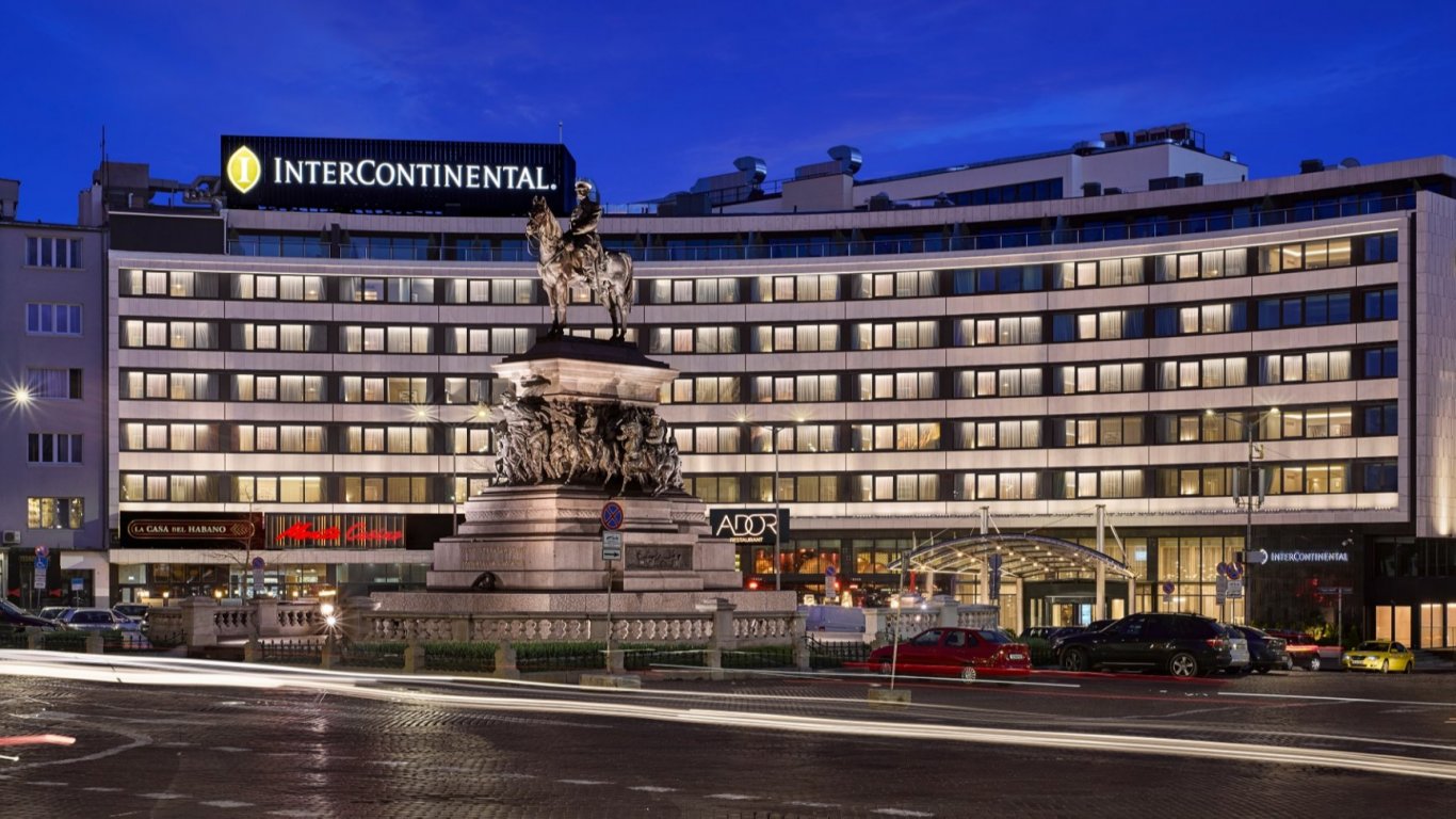 InterContinental Sofia е "Водещ хотел на България 2024"