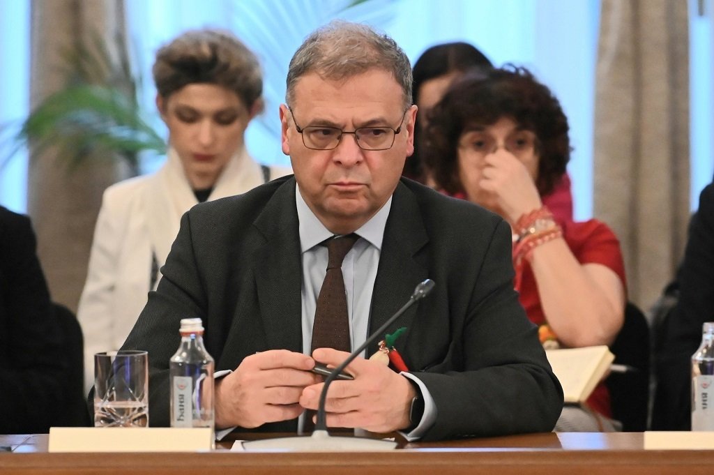 Министърът на околната среда и водите в оставка Юлиян Попов 
