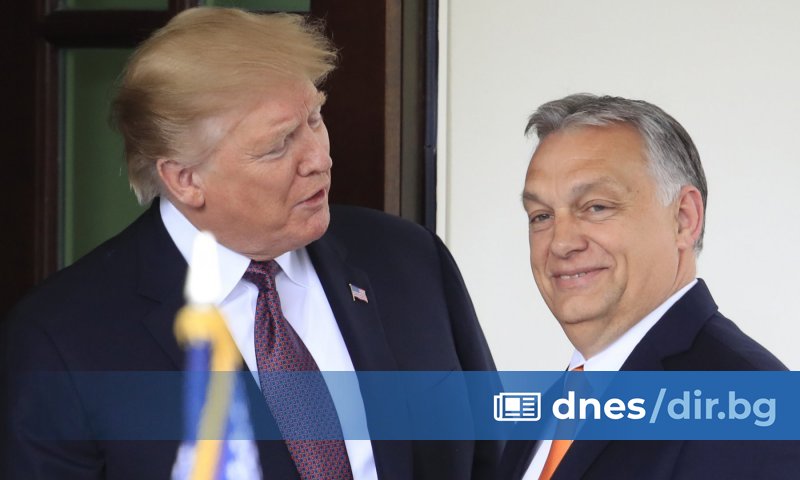 Във Флорида Орбан се срещна с Тръмп в имението му