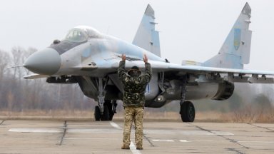 Русия обяви, че е свалила украински МиГ-29 над Донецка област
