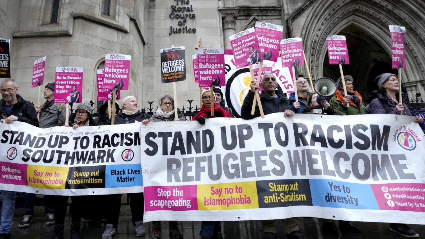 Протест в подкрепа на миграцията