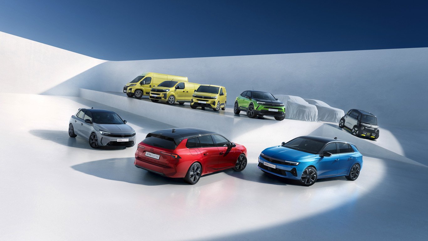 Opel вече има изцяло електрически модели във всички сегменти