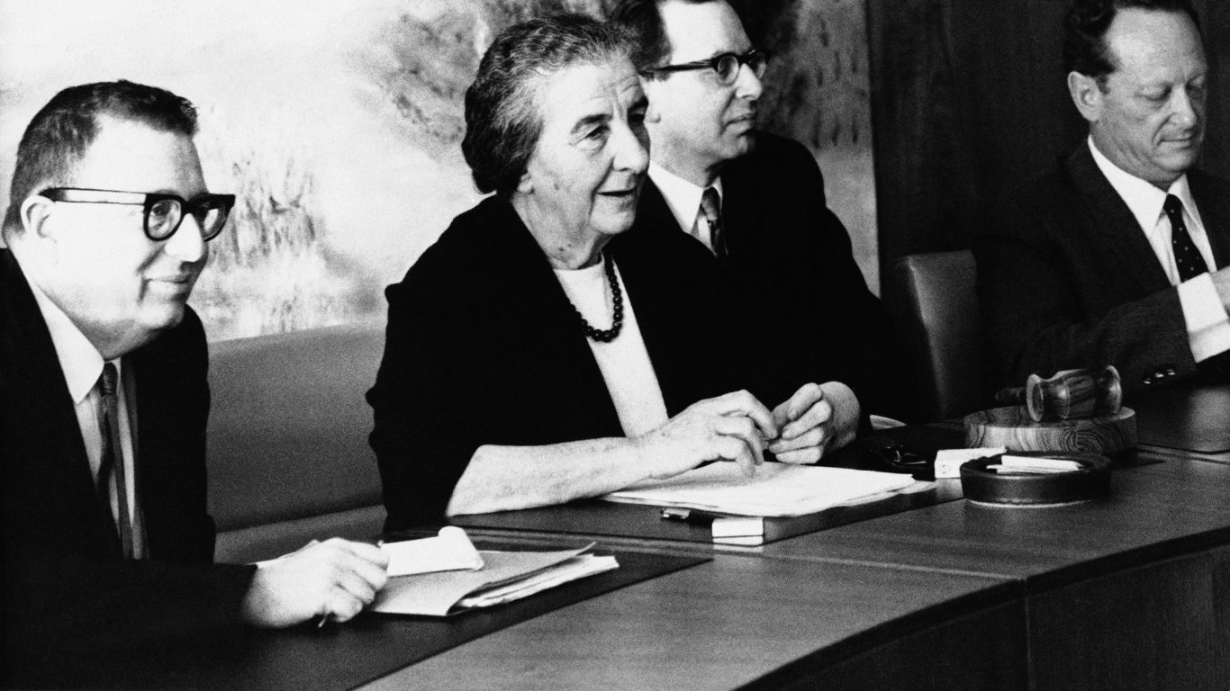 Родена в Киев, Голда Меир е първата жена министър-председател на Израел