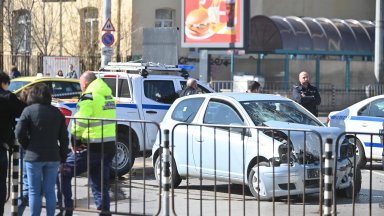 Опит за граждански арест след катастрофа в София (видео)