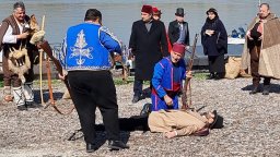 Отбелязаха 152 години от гибелта на Ангел Кънчев с историческа възстановка на брега на Дунава