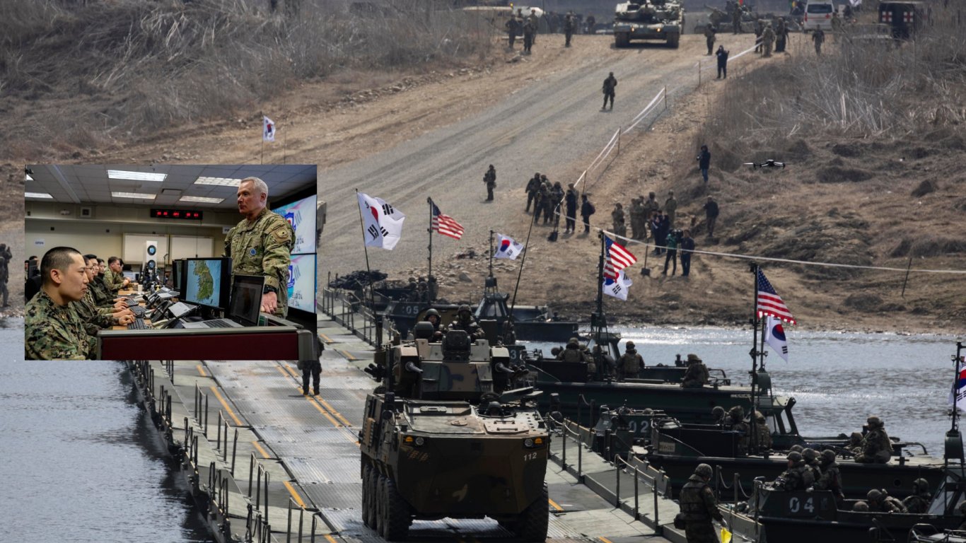 Пролетни учения в Сеул: Топ американски генерал вижда промяна в ядрената заплаха от Пекин (снимки)